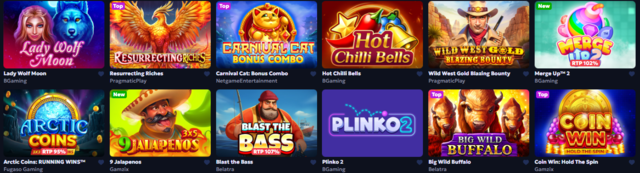 Casperbets games